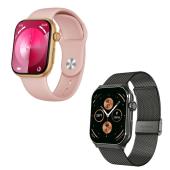 COMBO SMARTWATCH FTX ROSA  + COMBO SMARTWATCH FTX NEGRO